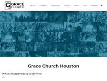 Tablet Screenshot of mygrace.com